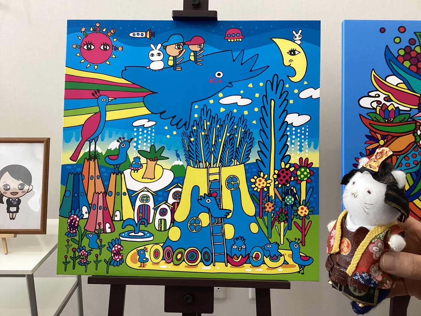 バディアート プロジェクト】に参加しました✨✨その後展示会へ見に