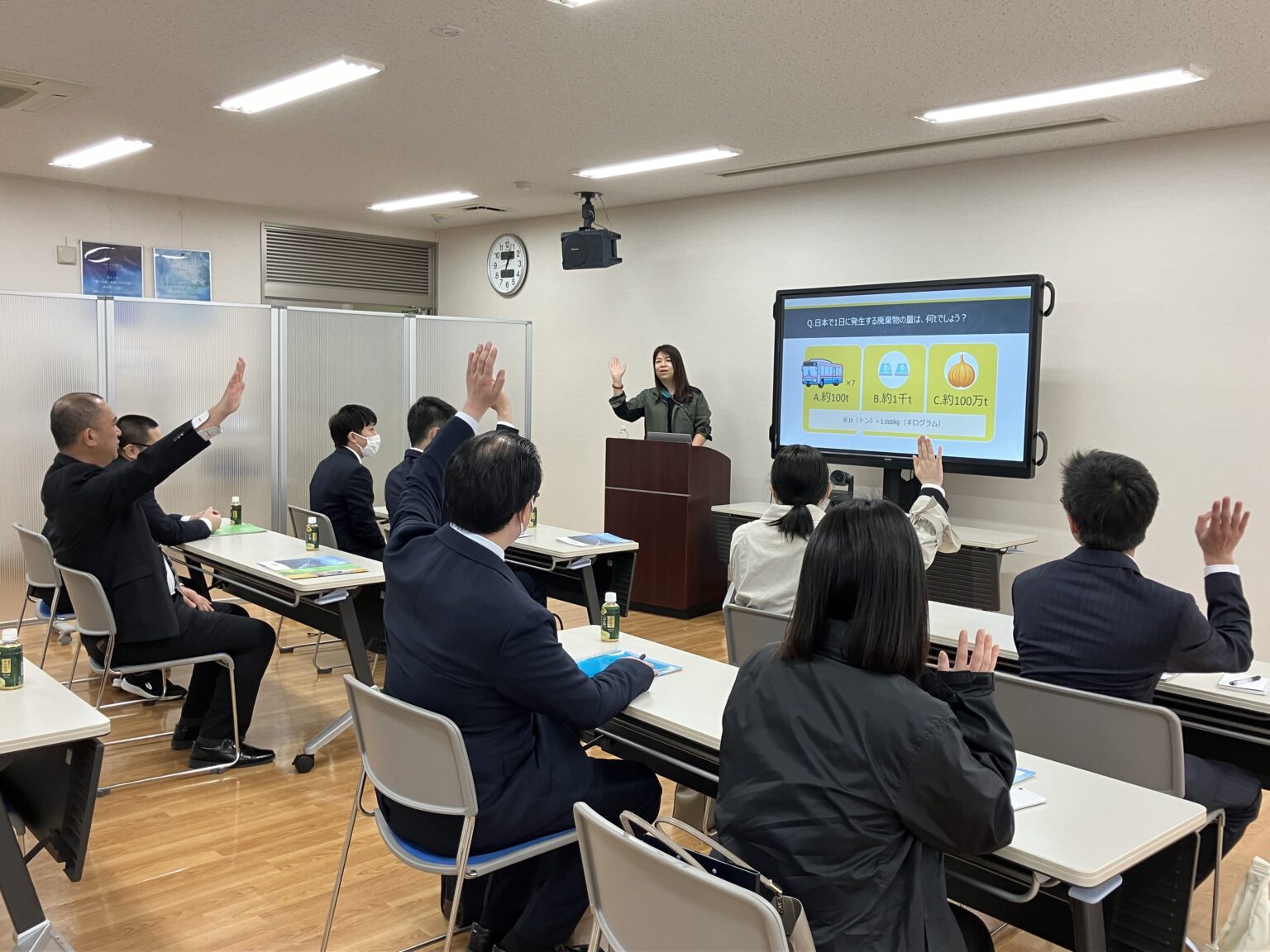 キグチテクニクスの新入社員の皆さまが工場見学に来られました! - 三光株式会社